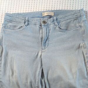 J. Jill Soft Blue Cropped Jeans